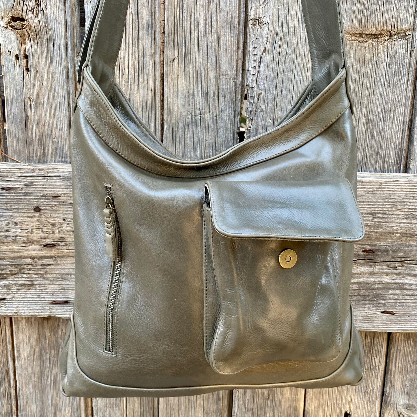 Phone Pocket Slouch Bag