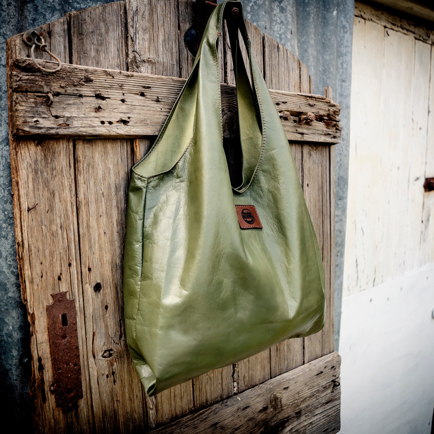 Generous Leather Shopping Bag