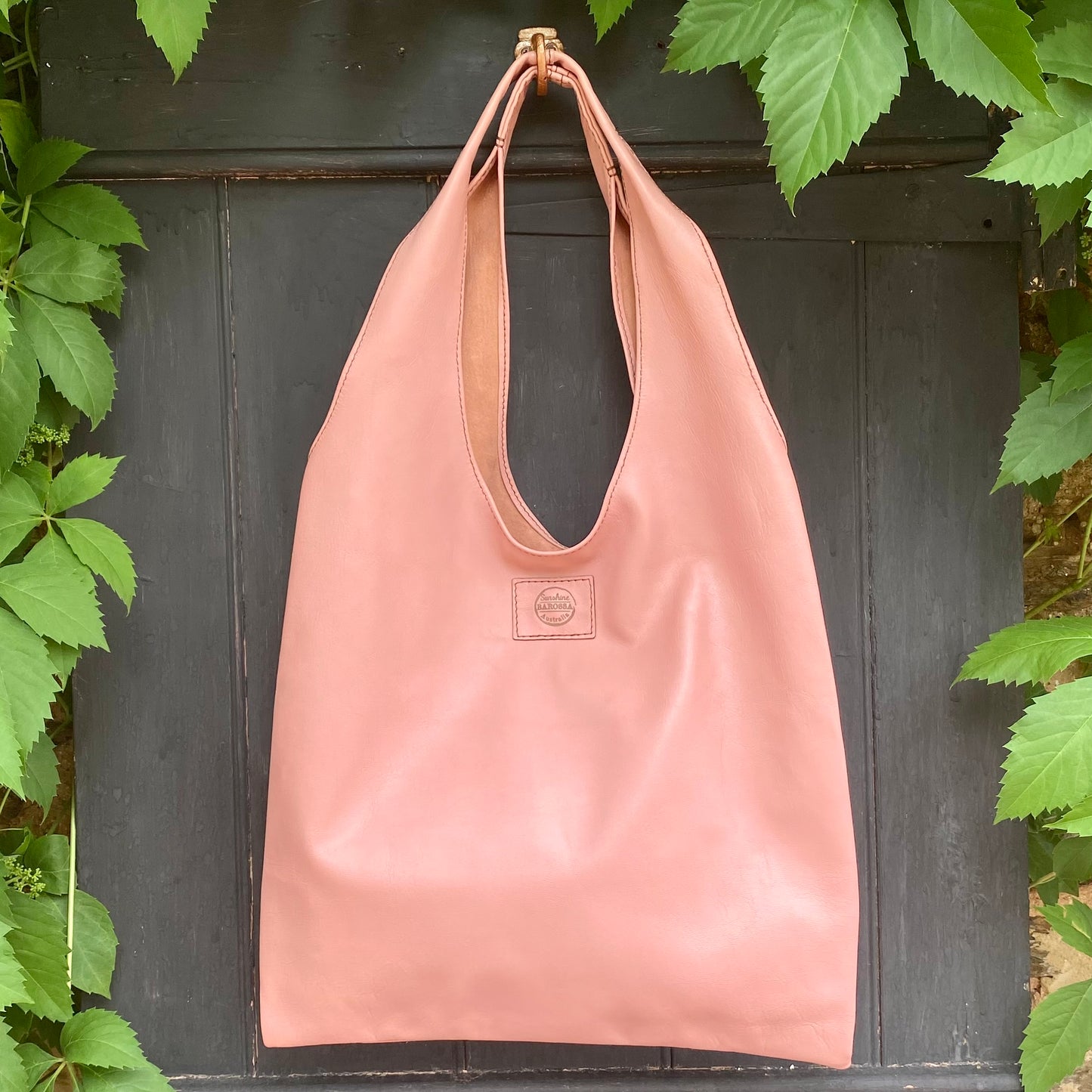 Generous Leather Shopping Bag