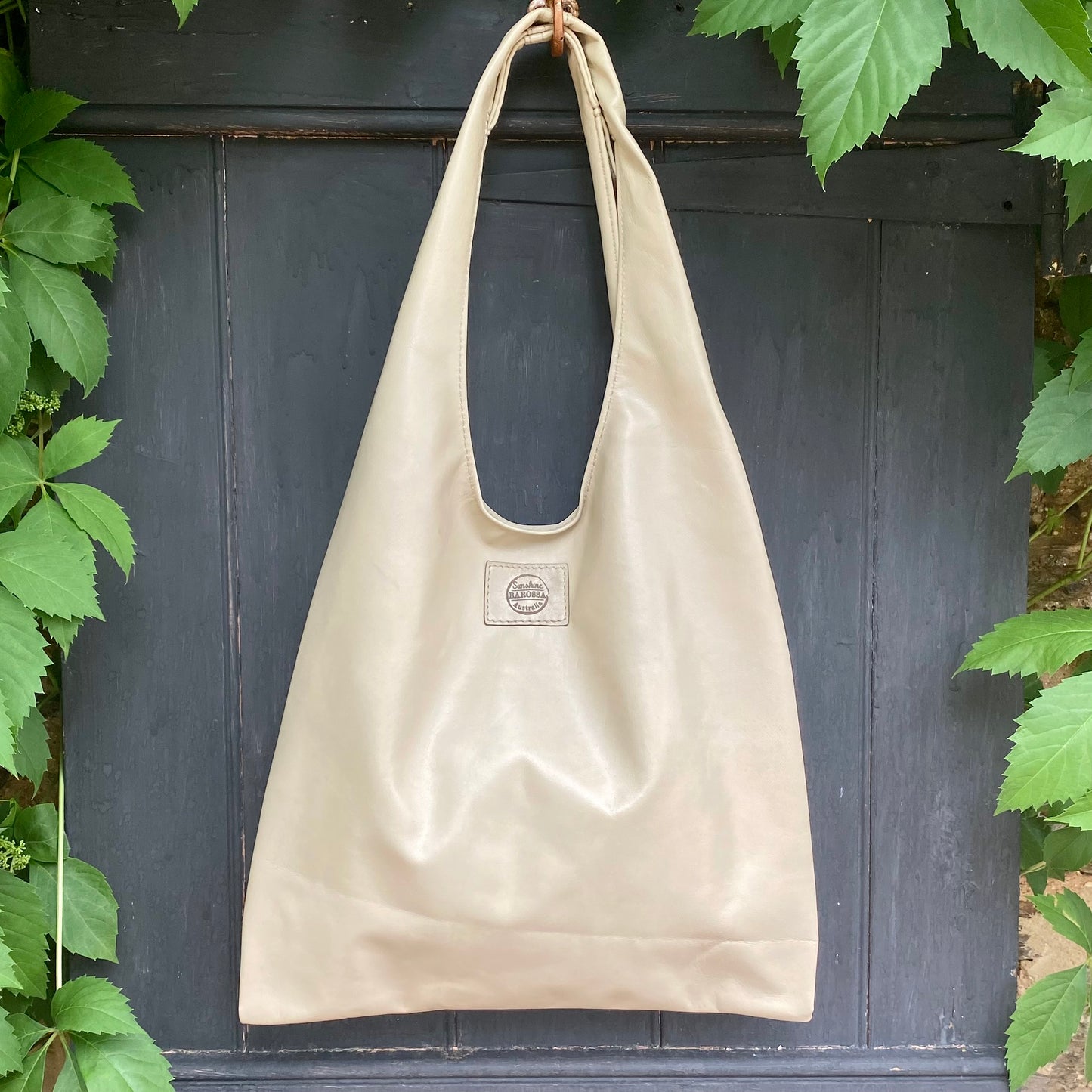 Generous Leather Shopping Bag