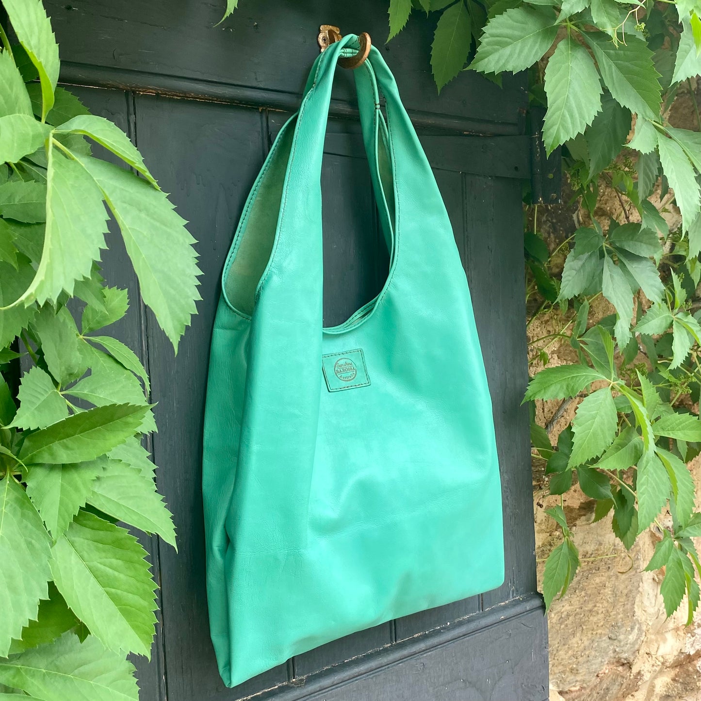 Generous Leather Shopping Bag